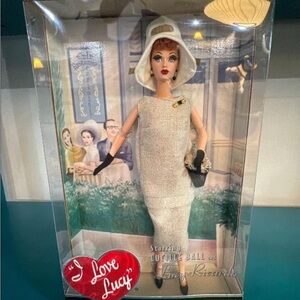I Love Lucy Episode 148 "Lucy Gets A Paris Gowm" Mattel Barbie Collector Doll
